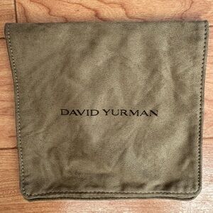 David Yurman Suede Jewelry Pouch